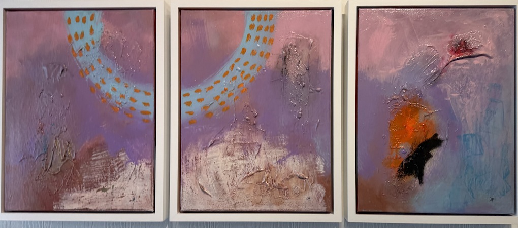 J P Bell  |The Good Earth| The Earth Responds I II II  |McAtamney Gallery and Design store |Geraldine  NZ